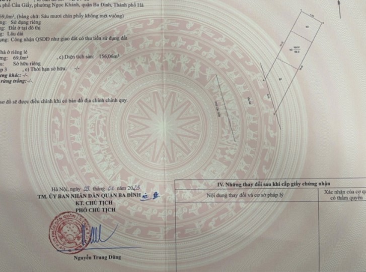 Nhà phố Cầu Giấy, 69_m2, hợp vừa ở vs kinh doanh, xây văn phòng